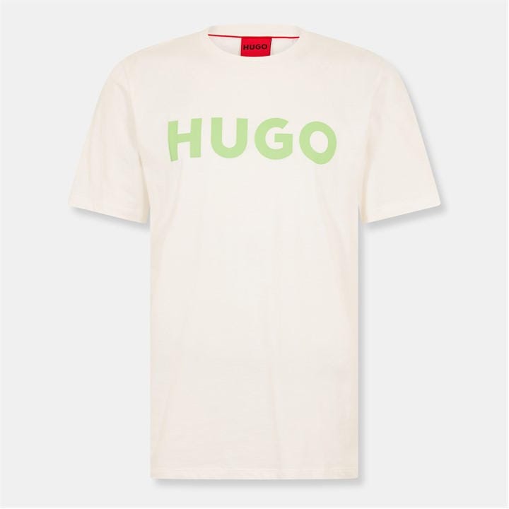 Hugo Men' Beige Dulivio T Shirt in Size S, Sports Direct