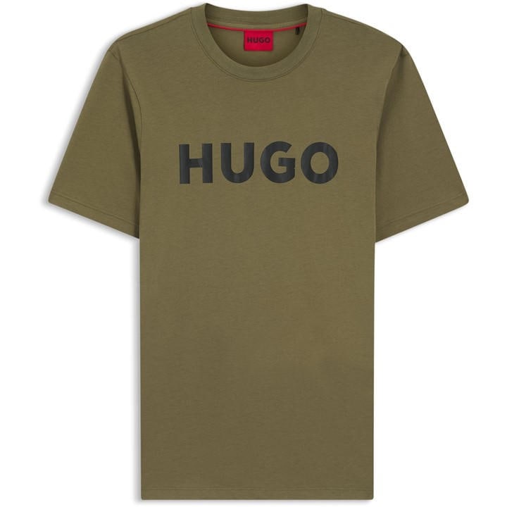 Hugo Men's Green Dulivio T Shirt in Size XL, Sports Direct