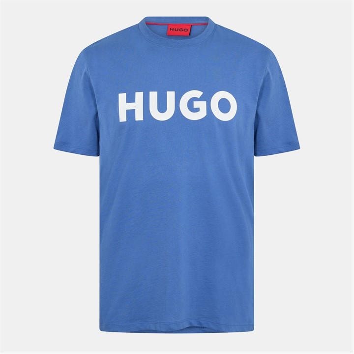 Hugo Men' Blue Dulivio T Shirt in Size S, Sports Direct