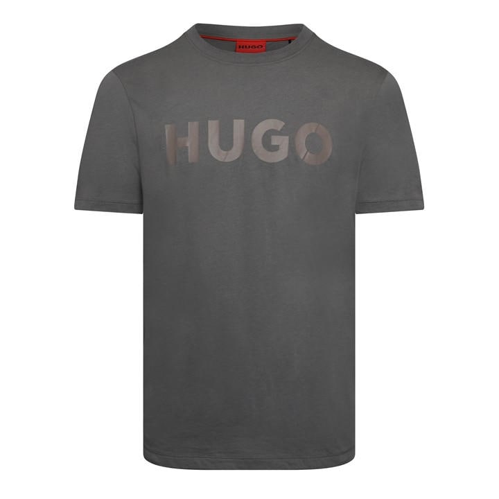 Hugo Men's Grey Dulivio T Shirt in Size XL, Sports Direct