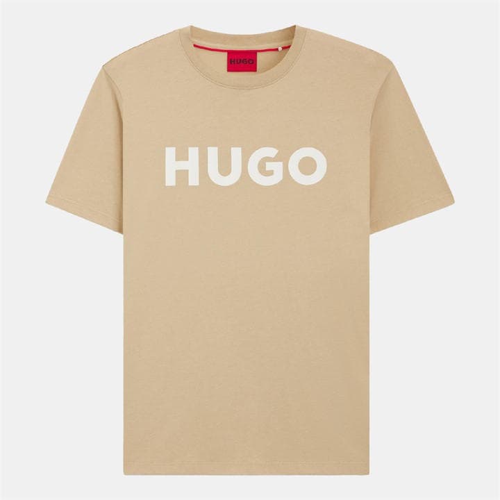 Hugo Men's Beige Dulivio T Shirt in Size XL, Sports Direct