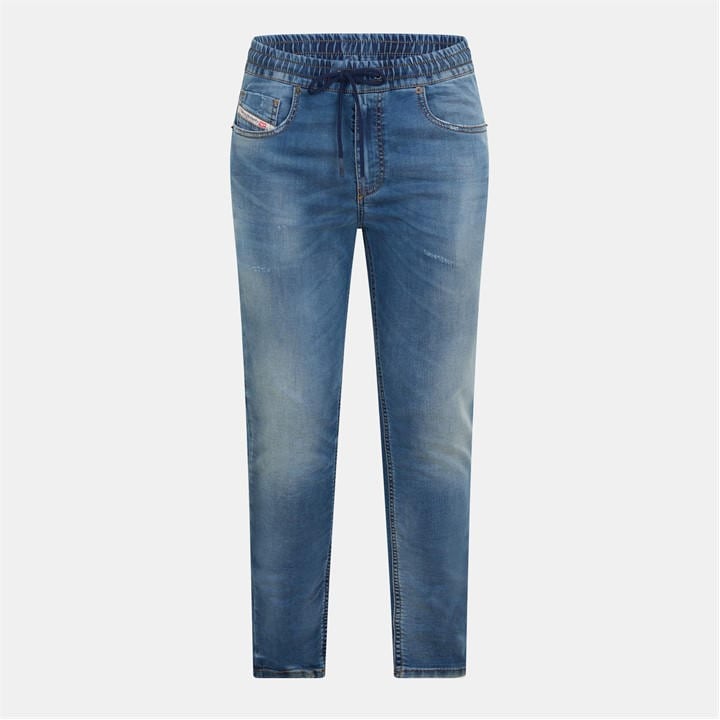 Diesel Women's Blue High Rise Wide Leg Jeans in Size 24 L32, Sports Direct