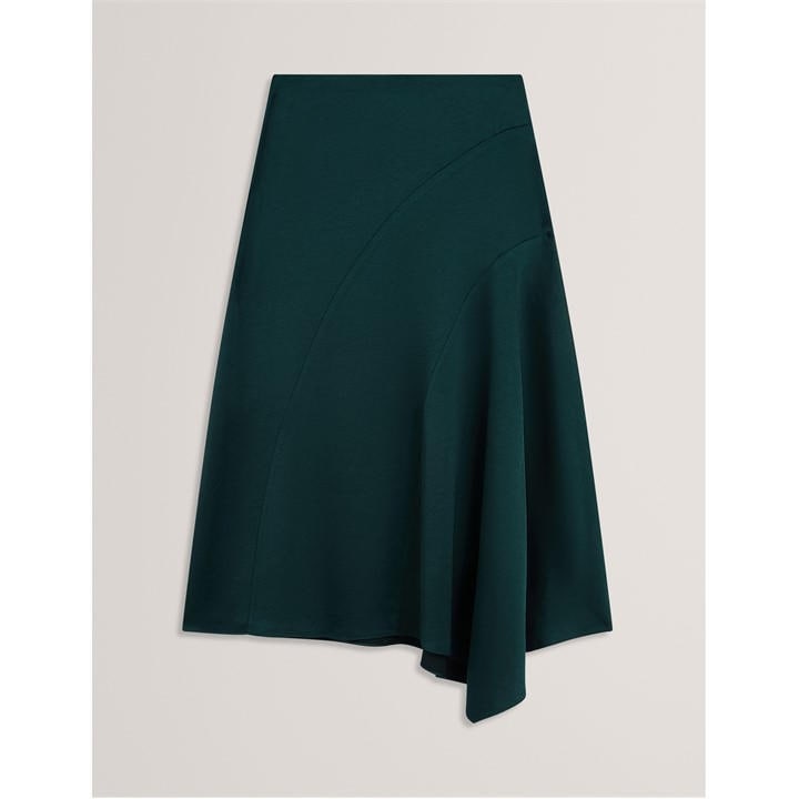 Ted Baker Women's Green Midi Skirt in Size 10, Sports Direct