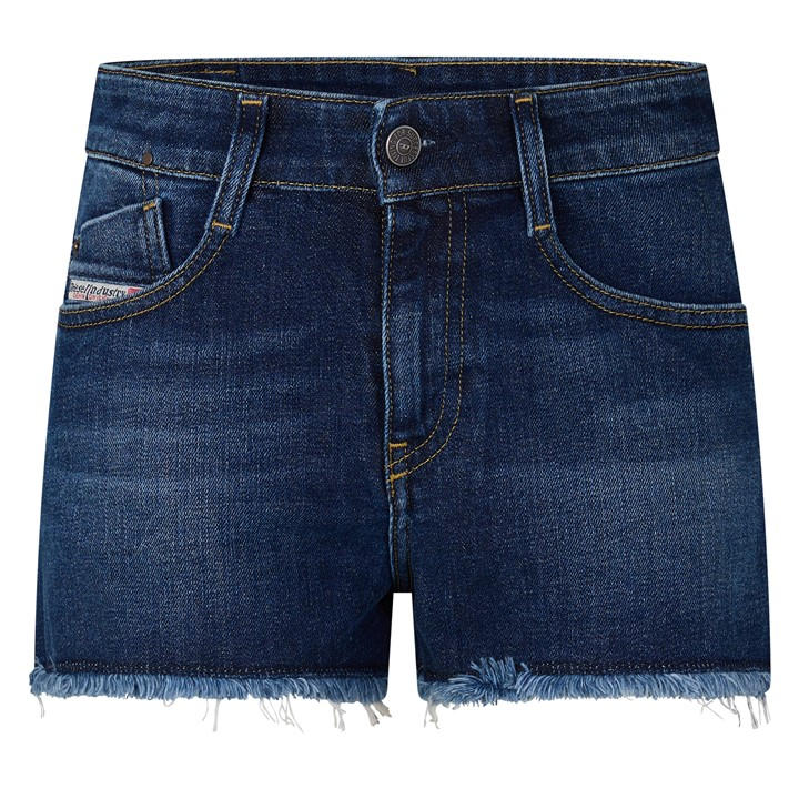 Diesel Men's Blue De-Rifty-Out Calzoncini Denim Shorts in Size 28 R, Sports Direct