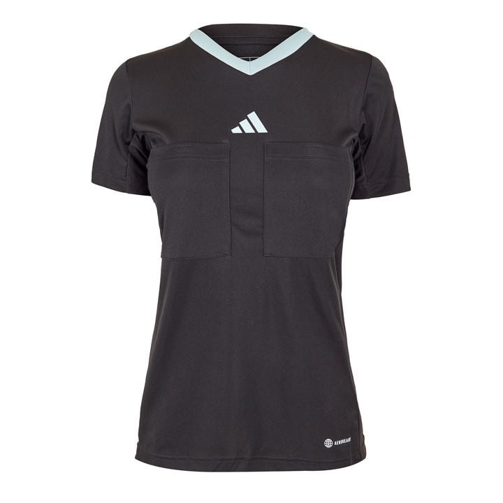 Adidas Women's Black Ref 22 Referee Shirt in Size XS, Sports Direct