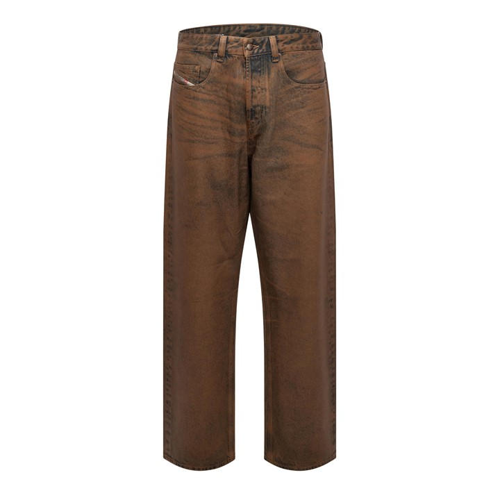 Diesel Men's Blue 2001 D-Macro Wide Leg Jeans in Size 29 R, Sports Direct