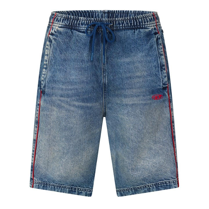 Diesel Men' Blue D-Axfor-Short Denim Shorts in Size S, Sports Direct