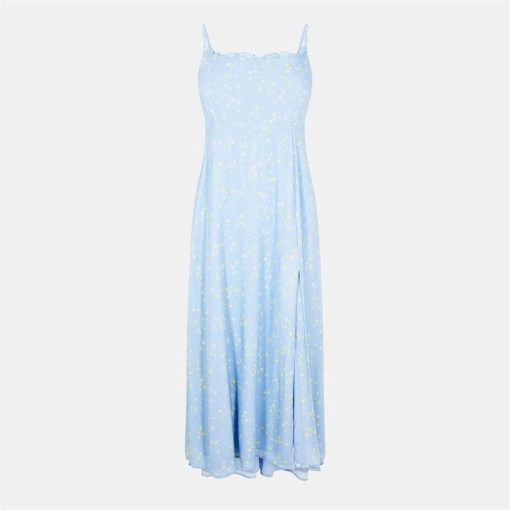Jack Wills Women's Blue Midi Tea Dress in Size 10, Sports Direct