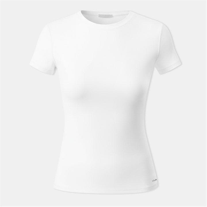 Usa Pro Women's White Slim Fit T-Shirt in Size 14, Sports Direct