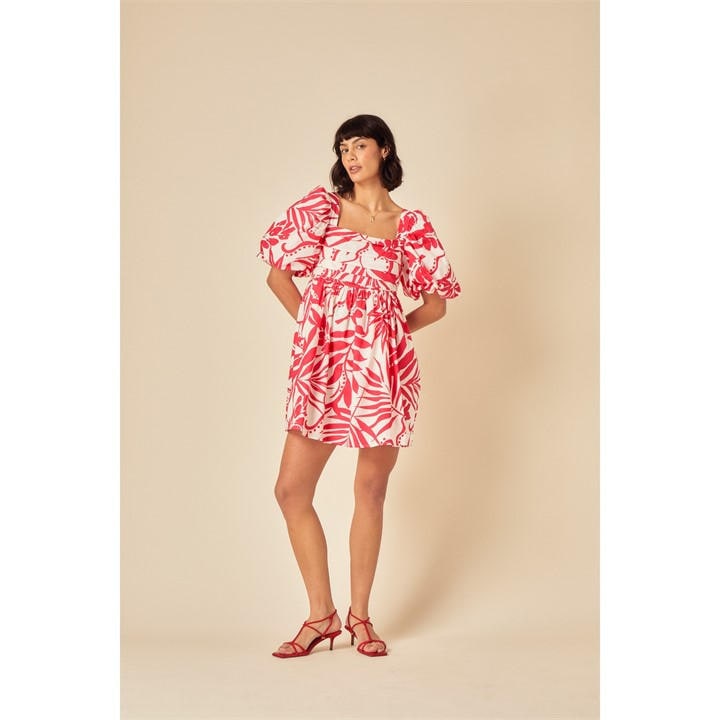 Nobodys  Women's Red Nova Mini Dress in Size 14, Sports Direct