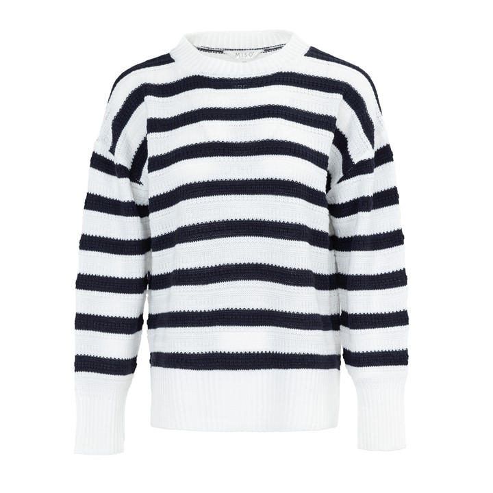Miso Women's  Stripe Jumper Knitwear in Size 12, Sports Direct