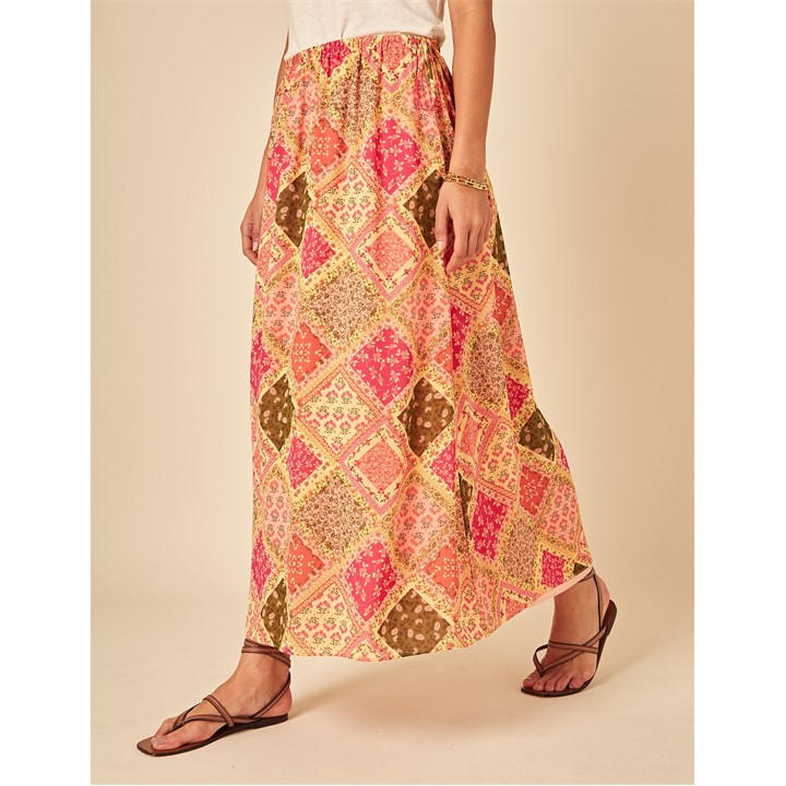 Nobodys  Women's  Marigold Flowing Maxi Skirt in Size 14, Sports Direct