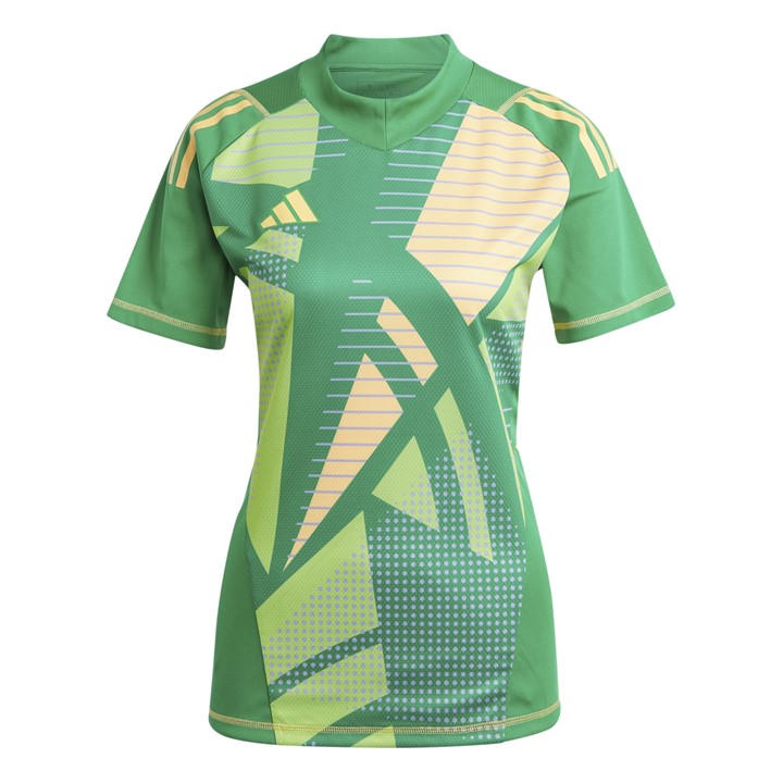Adidas Women's Green Goalkeeper Top in Size L, Sports Direct