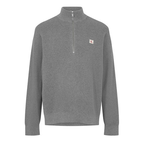 Calvin Klein Jeans - Men's Waffle Knitted Crew Neck Jumper
