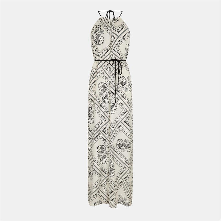 French Connection Women's White Catherine Jumpsuit in Size 14, Sports Direct