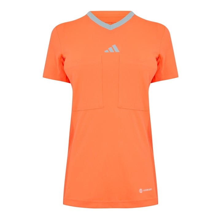 Adidas Women's Orange Ref 22 Jersey Referee Shirt in Size XS, Sports Direct