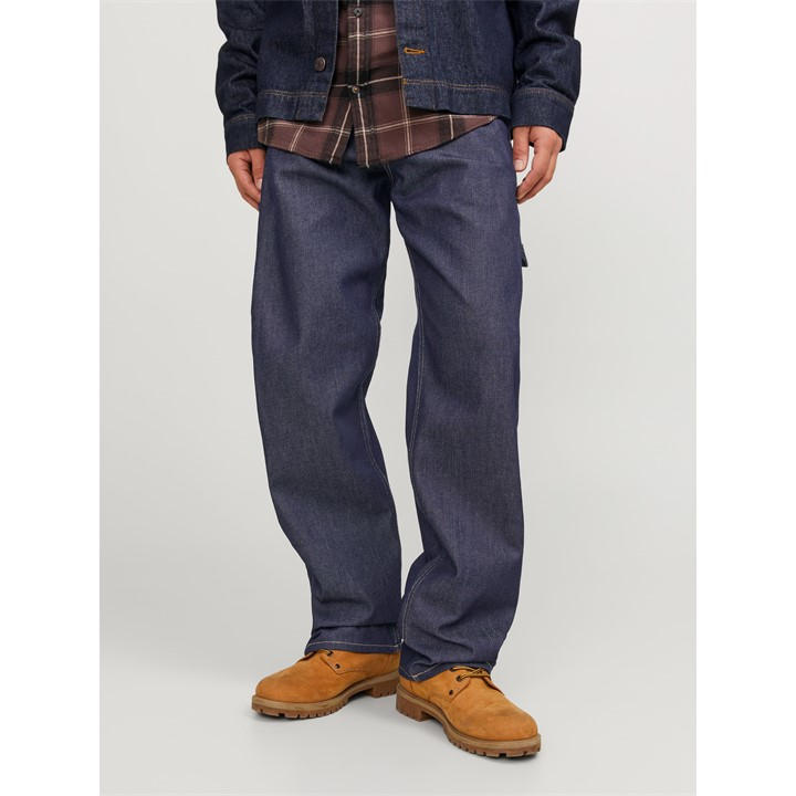 Jack And Jones Men's Blue Carpenter Cargo Jeans in Size 29 R, Sports Direct