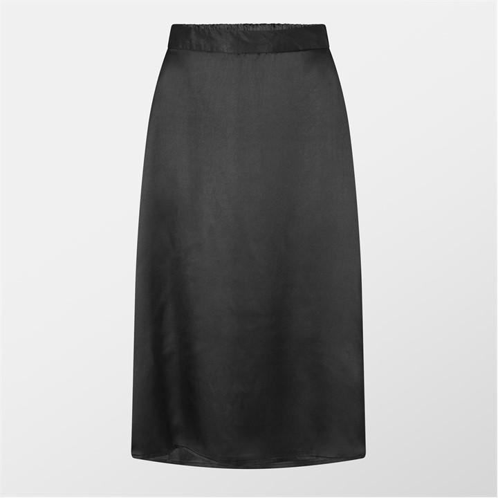 Vero Moda Women's Black Midi Skirt in Size 12, Sports Direct