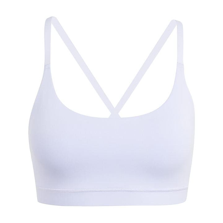 Adidas Women's Purple All Me Light Support Bra in Size 8, Sports Direct
