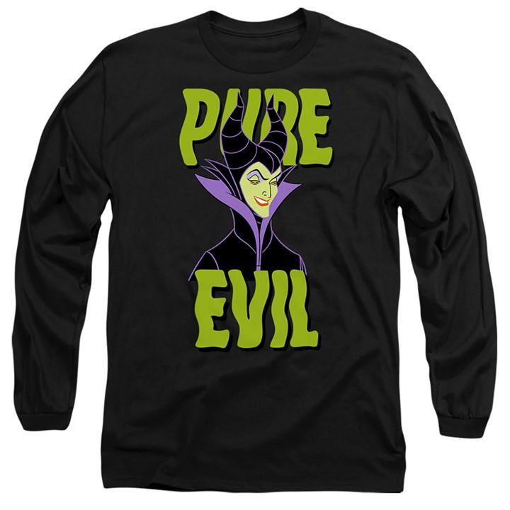 Disney Men's Black Pure Evil T-Shirt in Size XL, Sports Direct