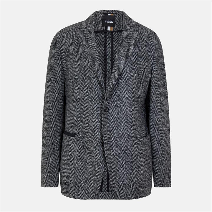 Boss Men's Silver Jaye Formal Jacket in Size M, Sports Direct