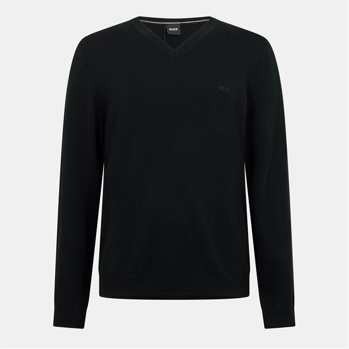 Boss Men's Black Batisse E Knitted Top in Size 2XL, Sports Direct