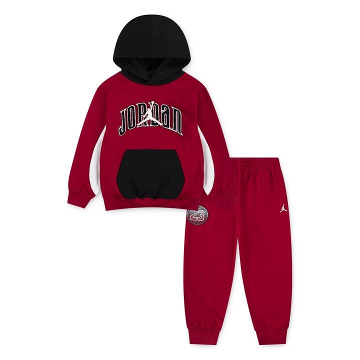 Air Jordan Boys Red Aj Gametime 2-Piece Set  in Size 5 - 6 Years, Sports Direct