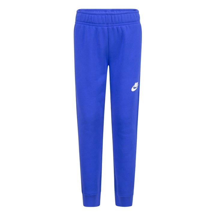 Nike Boys Blue Fleece Jogging Bottoms  in Size 4 - 5 Years, Sports Direct