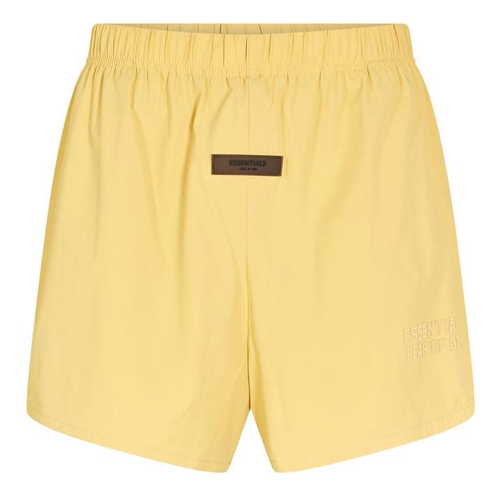 Fear Of God Essentials Men's Yellow Cycling Shorts in Size XS, Sports Direct