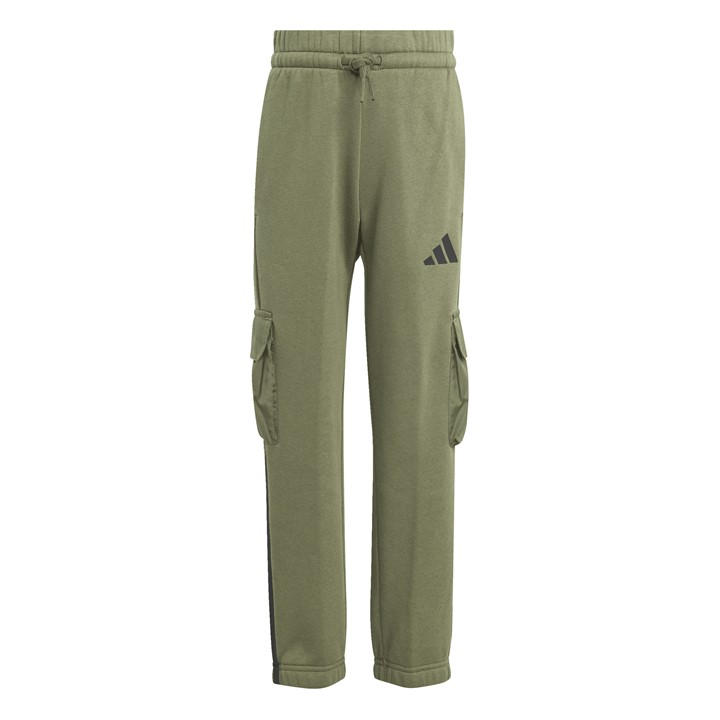 Adidas Boys Green Little Kids Utility Cargo Joggers in Size 4 - 5 Years, Sports Direct