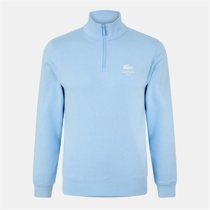 Lacoste  Blue  Breathable Crew Neck Jumper in Size 2XS, Sports Direct