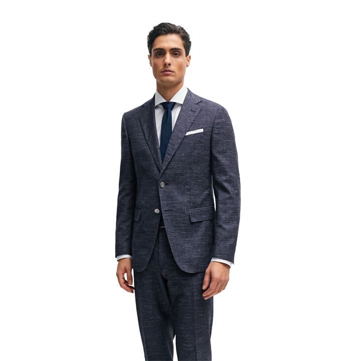 Boss Men's Blue H Hutson Formal Jacket in Size M, Sports Direct