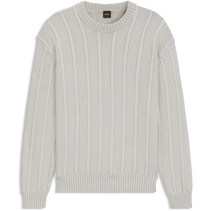 Boss Men's Beige Kaktus Knitted Tops in Size XL, Sports Direct