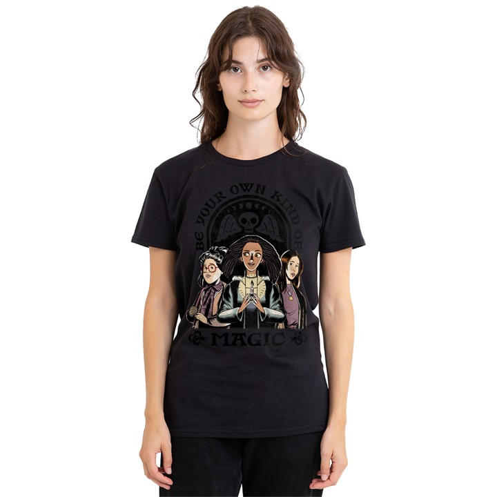 Disney Women's Black Hocus Pocus 2 Be Your Own Kind Of Magic Becca Izz in Size M, Sports Direct