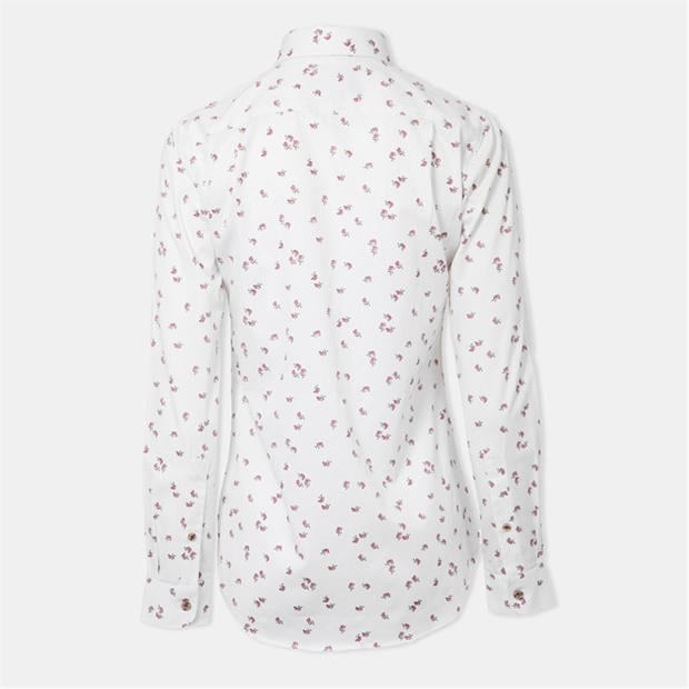 Biały - Musto - Country Printed Shirt Fw Womens