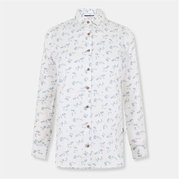 Biały - Musto - Country Printed Shirt Fw Womens