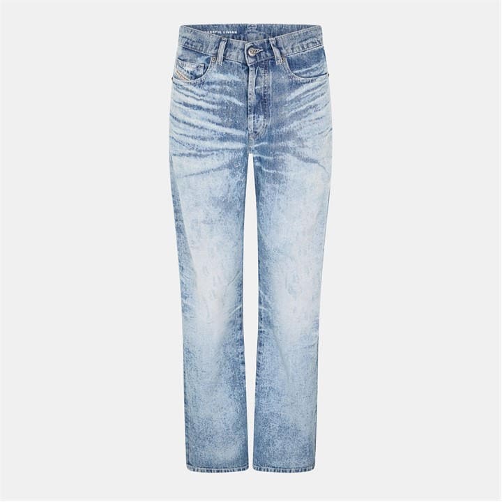 Diesel Women's Black 1971 Dsent-Fsh Denim Jeans in Size 12, Sports Direct