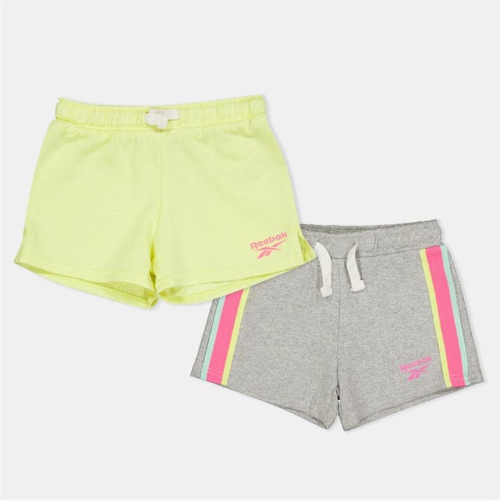 Reebok Girls  Kids' Jersey Jogger Shorts in Size 3 - 4 Years, Sports Direct