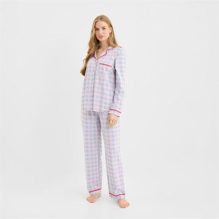 Chelsea  Women's  Long Sleeve Pyjama Set, Football by  Peers in Size 10, Sports Direct