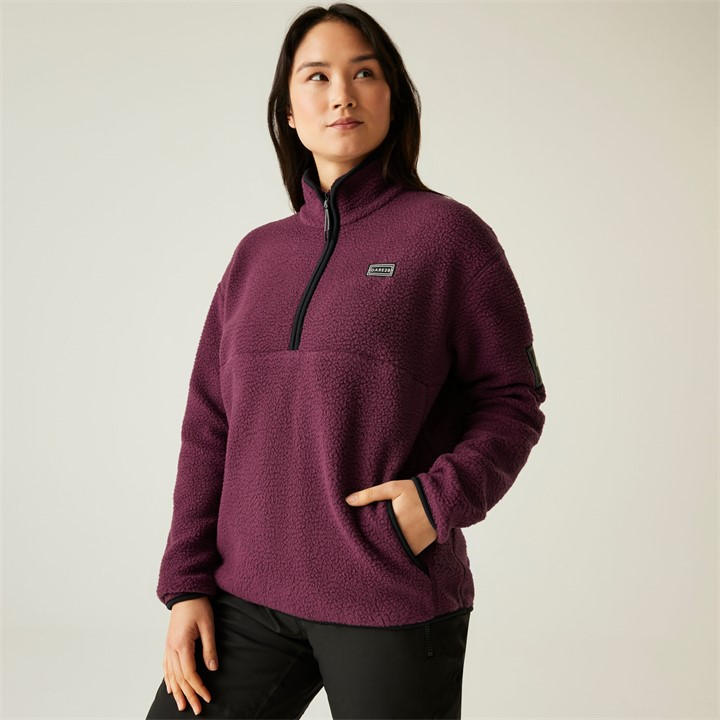 Dare 2B Women's Purple Slide Out Fleece in Size 18, Sports Direct