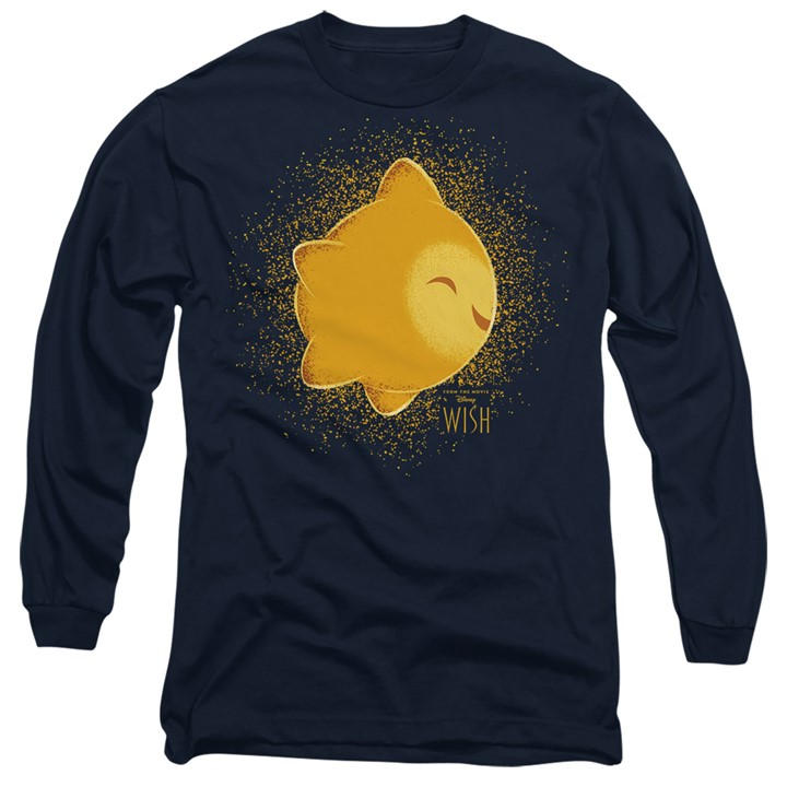 Disney Men's Blue Wish Upon A Star Long Sleeve T-Shirt Navy in Size XL, Sports Direct