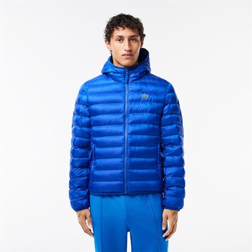 Lacoste - Men's Slim Fit Short Puffer Jacket