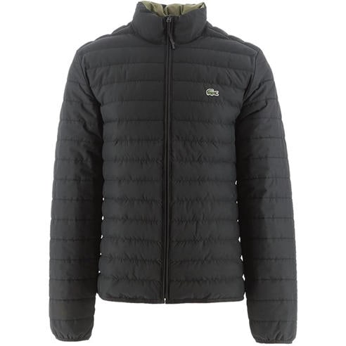 Lacoste - Men's Crocodile Logo Quilted Short Puffer Jacket