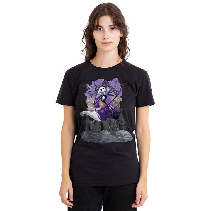 Disney Women's Black The Nightmare Before Christmas Jack Skellington Gr, Sports Direct