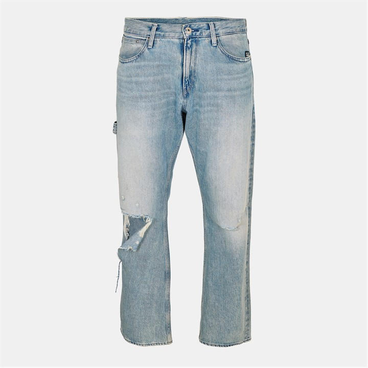 G Star Men's Blue Lenney Bootcut in Size M, Sports Direct