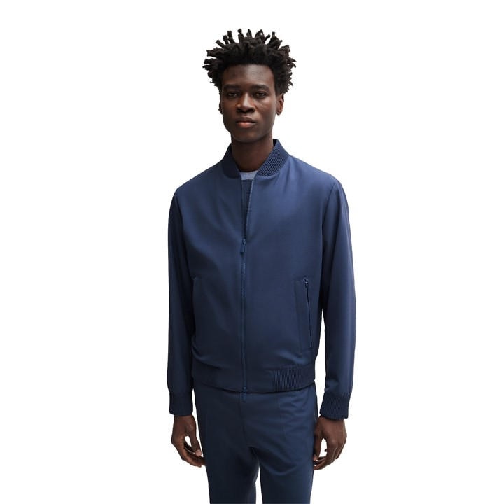 Boss Men's Blue Formal Jacket in Size M, Sports Direct