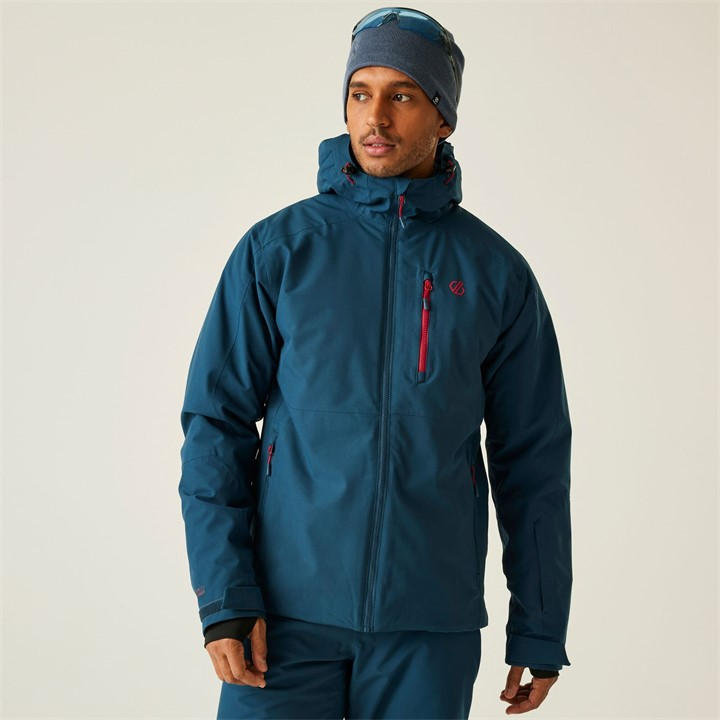 Dare 2B Men's Blue Eagle Iii Sub Zero Insulated Waterproof Ski Jacket in Size 2XL, Sports Direct