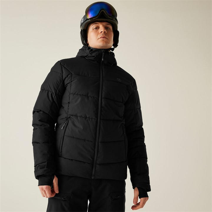 Dare 2B Men's Black Camber Ii Insulated Waterproof Jacket in Size M, Sports Direct