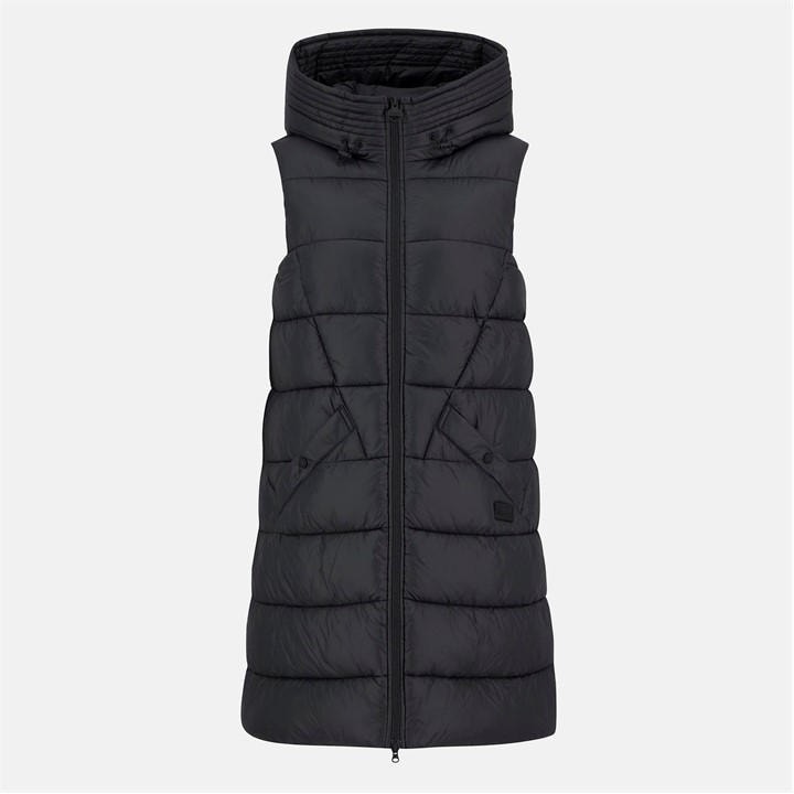 International  Women's  Cecilla Funnel Neck Full Zip Sleeveless Gilet, Football by Barbour  in Size 8, Sports Direct