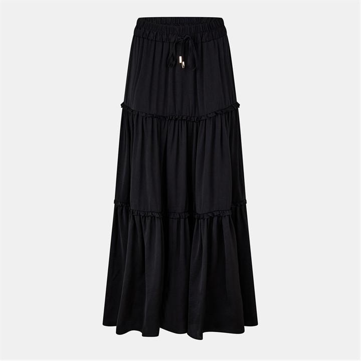 Biba Women's Black Maxi Skirt in Size 10, Sports Direct